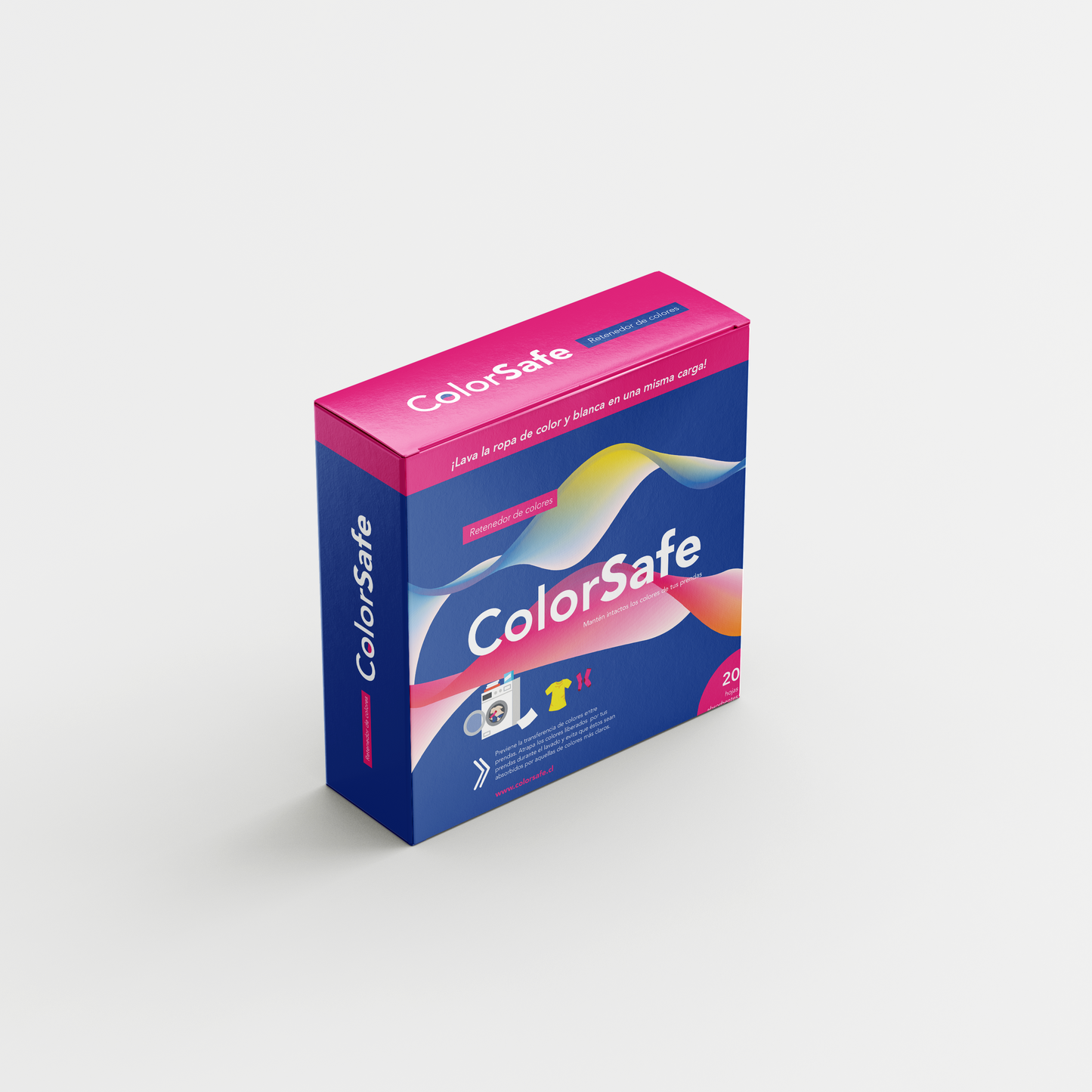 Pack ColorSafe – Pack 2 Estuches de 20 hojas absorbentes