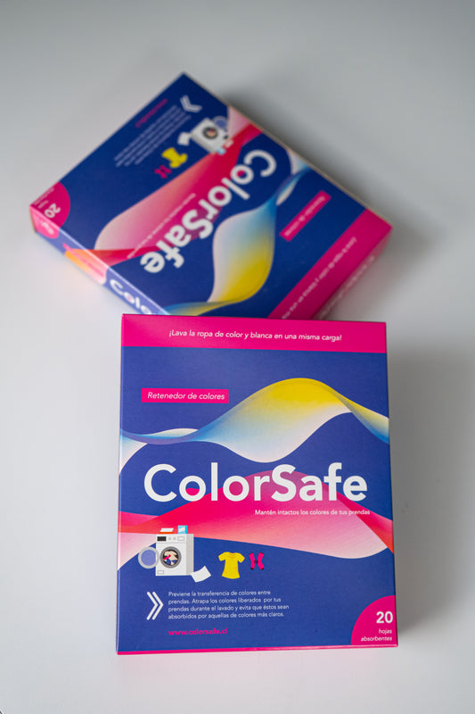 Pack ColorSafe – Pack 2 Estuches de 20 hojas absorbentes