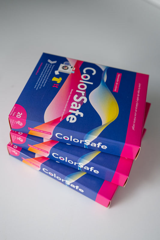 Pack ColorSafe – Pack 3 Estuches de 20 hojas absorbentes