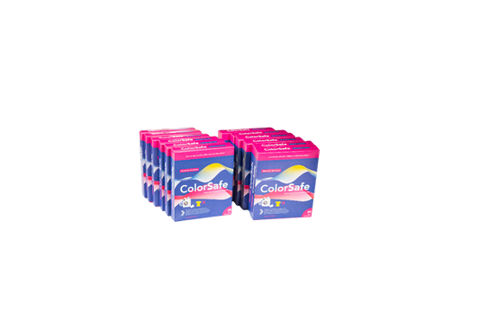 ColorSafe - Caja de 12 estuches de 20 hojas absorbentes